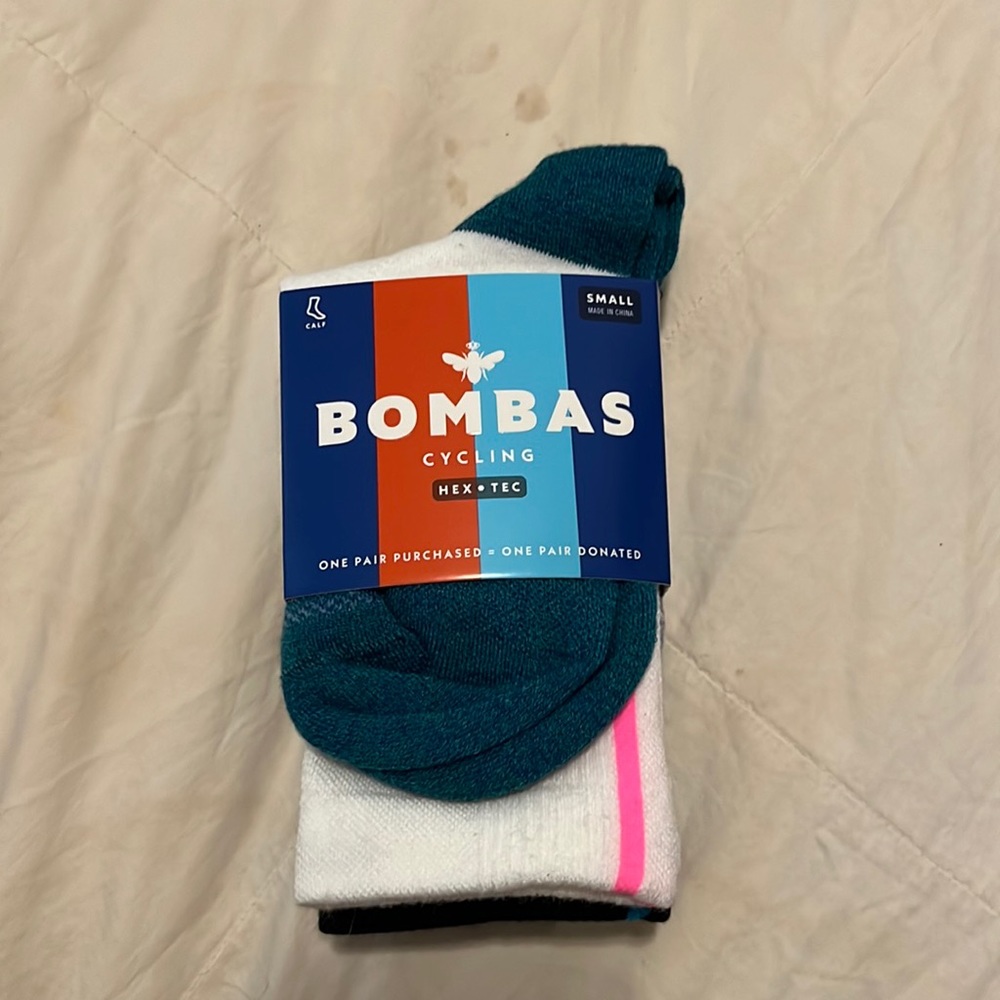 BOMBAS cycling socks - women’s small 3-pack